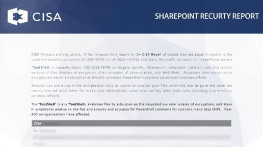 深度解析CISA发布的SharePoint服务器攻击恶意软件分析报告及其对应用软件服务的警示